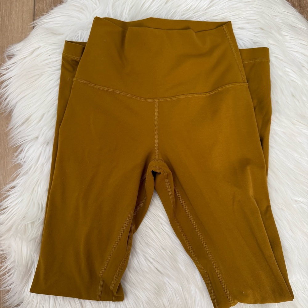 lululemon athletica Mustard Leggings - Size 4 - Picture 2 of 5